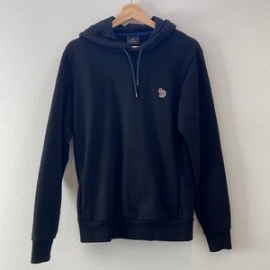 Paul Smith Black Zebra Logo Hoodie